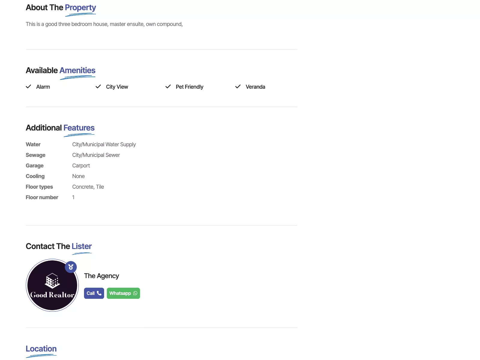 Efficient listing uploads